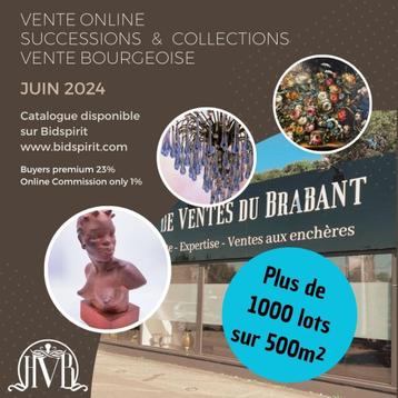 VENTE ONLINE – SUCCESSION & COLLECTIONS - VENTE BOURGEOISE -