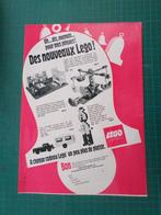 Lego - 2 publicités papier - 1972, Ophalen of Verzenden, Gebruikt, Overige typen
