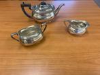 engelse theeset verzilverd / silver plate E.P.B.M., Antiek en Kunst, Ophalen, Zilver