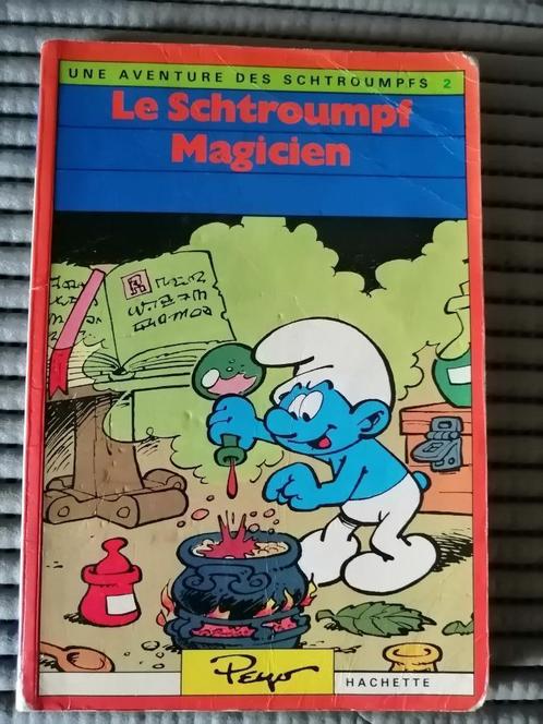 Le Schtroumpf Magicien - (Hachette-Livre de poche) de 1983, Verzamelen, Smurfen, Verzenden