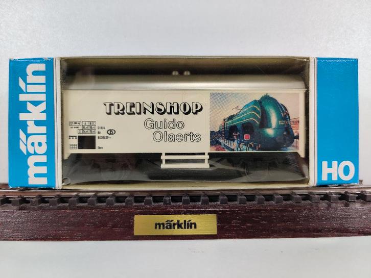 Marklin 4415  koelwagen Treinshop Olaerts NMBS, Hobby en Vrije tijd, Modeltreinen | H0, Zo goed als nieuw, Wagon, Wisselstroom