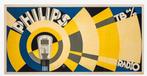 PHILIPS 40x80cm Vintage Reclame poster Affiche Cassandre, Verzamelen, Posters, Verzenden, Nieuw, Reclame