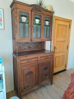 Antieke kast/ oude kast, Huis en Inrichting, Ophalen, Zo goed als nieuw, Glas