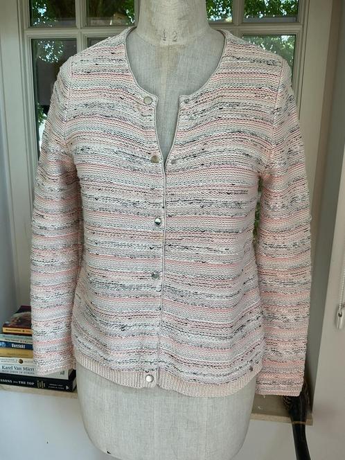 Vestje van luxemerk Les petits hauts , maat 36, Kleding | Dames, Truien en Vesten, Maat 36 (S), Zwart, Ophalen of Verzenden