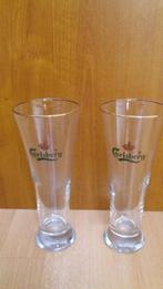 Carlsberg-brillen, Verzamelen, Glas en Drinkglazen, Ophalen of Verzenden, Gebruikt, Bierglas