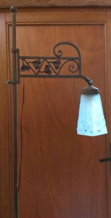Lampadaire Art déco, Enlèvement, Comme neuf, Métal, 100 à 150 cm