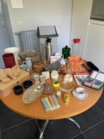 Rommelmarkt spullen, allerlei dingen, Ophalen