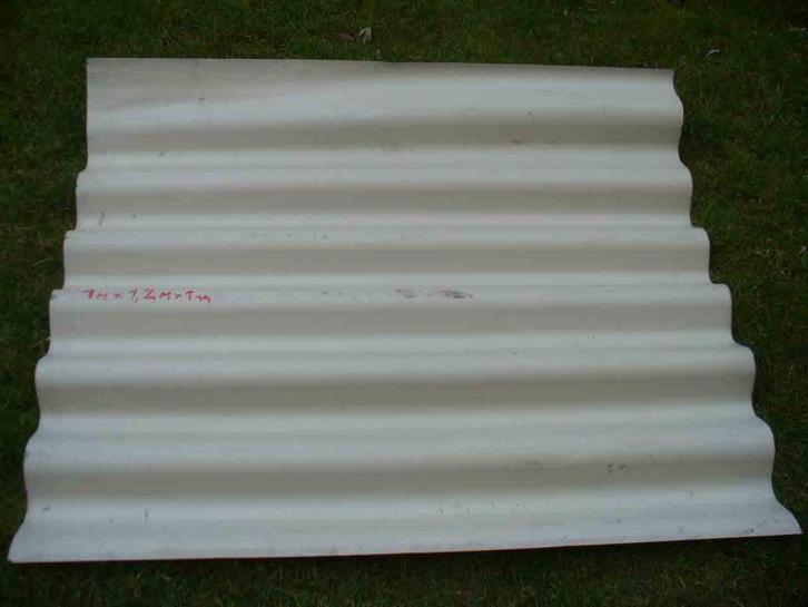 tôle ondulée acier 1000x1200 - plaques & tubes emboitables, Bricolage & Construction, Métaux, Utilisé, Autres métaux, Enlèvement