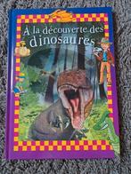 Livre format bd - A la découverte de dinosaures, Livres, Animaux & Animaux domestiques, Comme neuf, Enlèvement ou Envoi