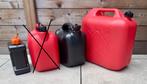 Jerrycan modellen 2,5L - 10L - 20L brandstoftank, Enlèvement, Utilisé, Moteur et Technique
