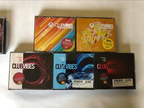 Verzameling 5 + 1 gratis club vibes nieuwstaat, CD & DVD, CD | Dance & House, Enlèvement ou Envoi