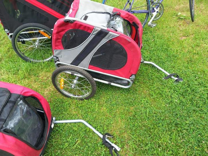 Fietskar voor hond of winkel boodschappen wagentje, Fietsen en Brommers, Fietsaccessoires | Aanhangwagens en Karren, Ophalen of Verzenden