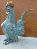 statue d un coq en bronze patinée et en relief ..., Animal, Autres matériaux, Enlèvement ou Envoi, Neuf