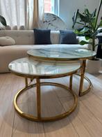 Table decoratif pour salon, Ophalen of Verzenden, Zo goed als nieuw, Glas