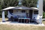 Knaus caravan, Caravans en Kamperen, Caravans, Standaardzit, Particulier, Dwars-stapelbed, Luifel