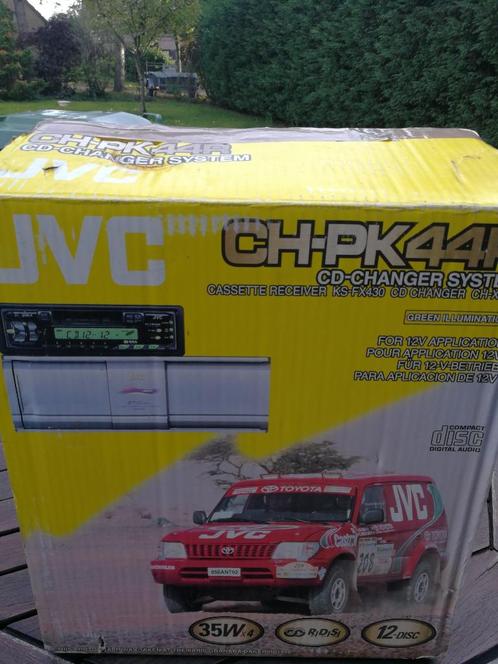 radio/cassette JVC KS-FX430en CD changer CH-X200 NIEUW1998, Autos : Divers, Autoradios, Neuf, Enlèvement ou Envoi