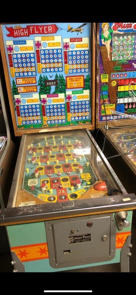 3 Flippers Bingo + 3 Jackpots – 1600 € le lot, Verzamelen, Automaten | Gokkasten en Fruitautomaten, Gebruikt, Euro, Met sleutels