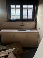 Spoelbak zelf demonteren, Huis en Inrichting, Keuken | Complete keukens, Ophalen, Gebruikt, Grijs, Overige typen