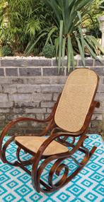 Ancien rocking chair ligne Thonet en parfait etat, Enlèvement ou Envoi