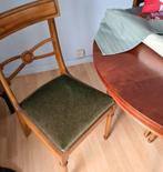 tafel kerselaar + 6 stoelen, Huis en Inrichting, Gebruikt, Ophalen, Kersenhout, Vijf personen of meer