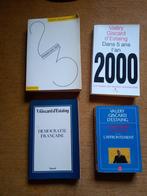 Lot de 4 livres de Valery Giscard D’Estaing, Ophalen, Zo goed als nieuw, Politiek en Staatkunde, Valery Giscard D'Estaing
