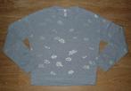 CKS lichtgrijze sweater met print (140), Kinderen en Baby's, Meisje, CKS, Trui of Vest, Ophalen of Verzenden