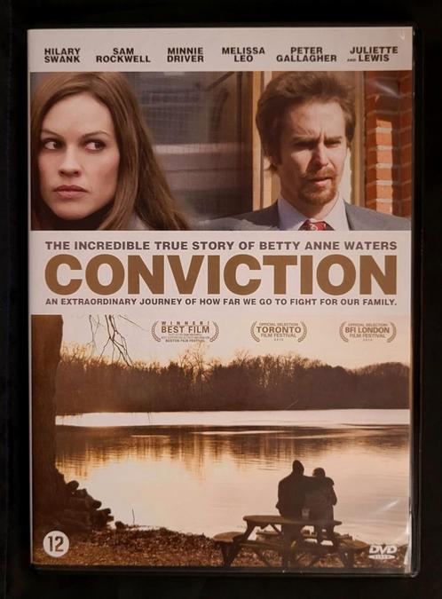 DVD du film Conviction - Subtitles Dutch, CD & DVD, DVD | Drame, Comme neuf, Enlèvement ou Envoi