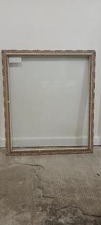 Cadre ancien vitré,en plâtre motifs rococo,62x70/55x64,c20, Maison & Meubles, Accessoires pour la Maison | Cadres, Enlèvement