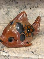 Vibtage beeldje vis speksteen handgemaakt Mexico, Antiek en Kunst, Ophalen of Verzenden