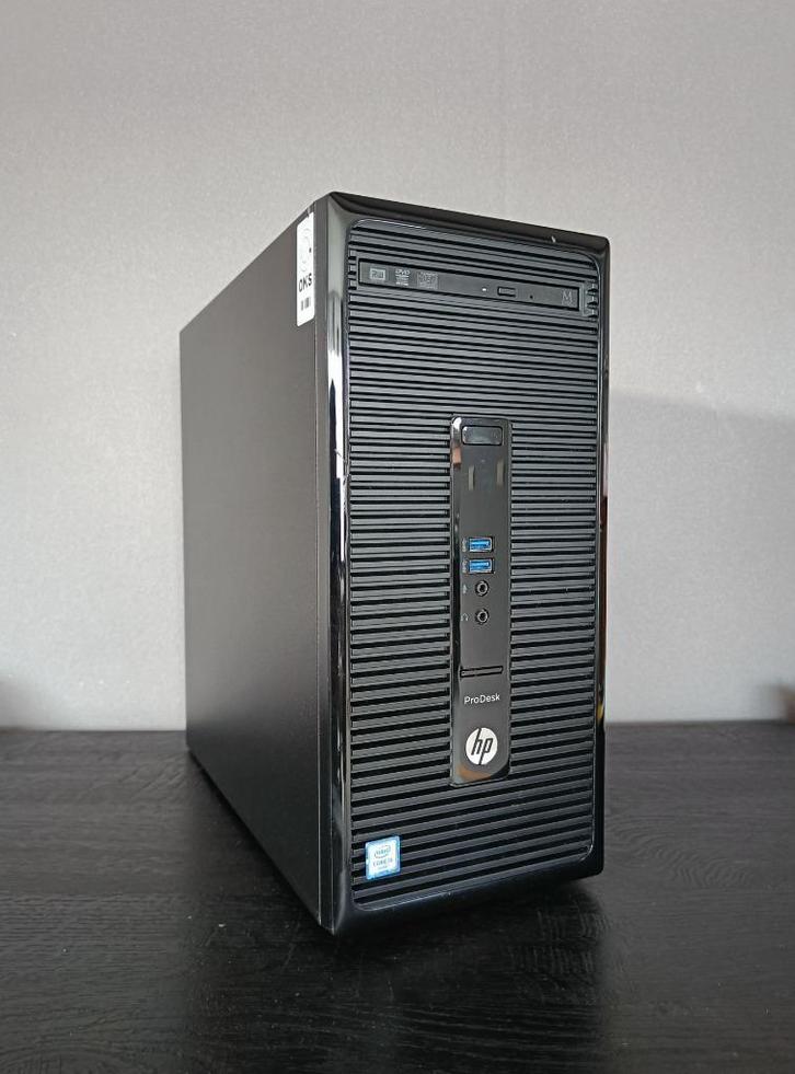 HP ProDesk| Intel I7-6700T| 16GB| RX 6300 2G| SSD+HDD| Win11, Computers en Software, Desktop Pc's, Gebruikt, 3 tot 4 Ghz, HDD