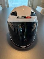Witte motohelm / scooterhelm in prima staat, Ophalen, XL
