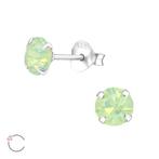 Boucles d'oreilles en argent sterling 925 avec cristaux Swar, Bijoux, Sacs & Beauté, Boucles d'oreilles, Argent, Avec cristal