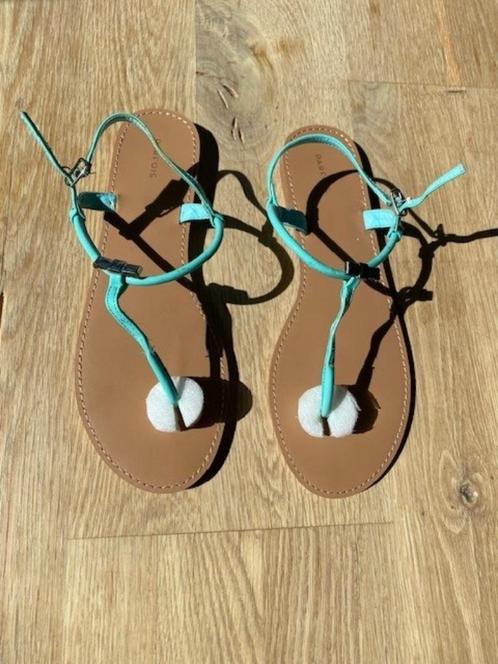 Sandales Parfois turquoises (39) — Nouveauté !, Vêtements | Femmes, Chaussures, Neuf, Sandales et Mûles, Bleu, Enlèvement ou Envoi