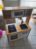 Cuisine en bois Ikea avec accessoires, Enfants & Bébés, Comme neuf, Bois, Enlèvement