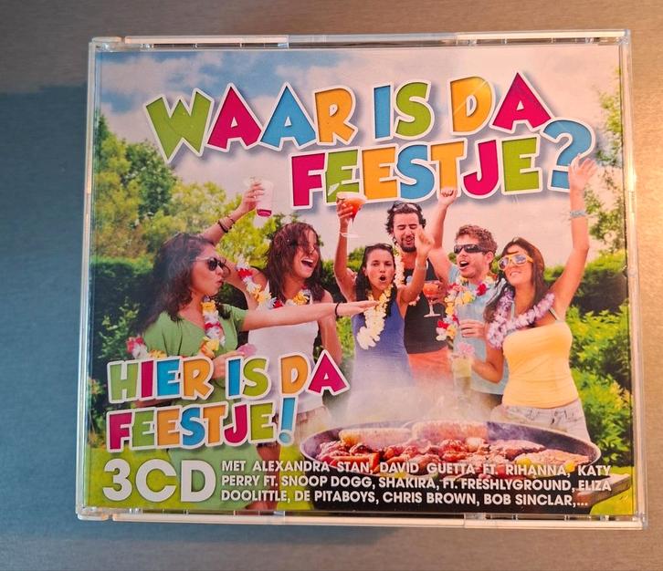 3cd box. Waar is dat feestje. (EMI)., Cd's en Dvd's, Cd's | Verzamelalbums, Ophalen of Verzenden