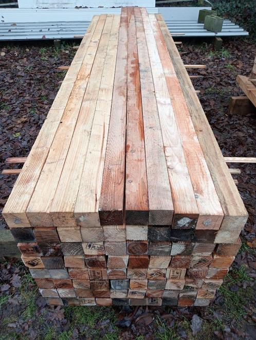 houten balkjes van 205cm tot 295cm lang, Tuin en Terras, Palen, Balken en Planken, Zo goed als nieuw, Balken, 250 cm of meer, Ophalen