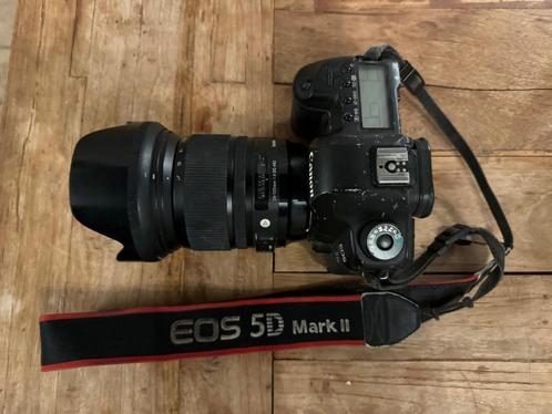 Canon Eos 5D mark 2 + Sigma 24-105 ART, TV, Hi-fi & Vidéo, Appareils photo numériques, Utilisé, Reflex miroir, Canon, Moins de 4 fois