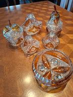 Kristallen decoratie (6 stuks), Antiek en Kunst, Ophalen