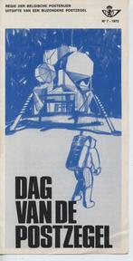 Carte postale Mail on the moon, Espace, Affranchi, Oblitération 1er jour, Envoi