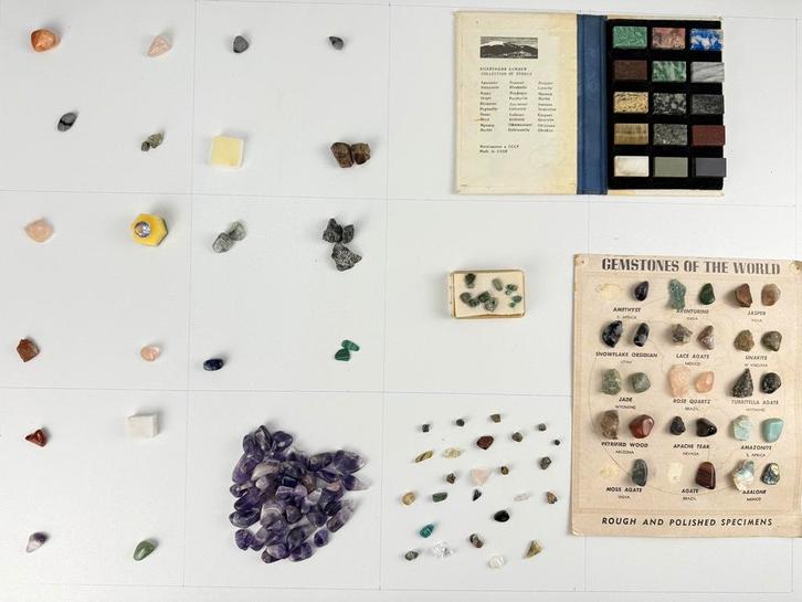 Massieve Mineralen- & Fossielenverzameling – 1500+ stukken, Verzamelen, Mineralen en Fossielen, Mineraal, Ophalen of Verzenden