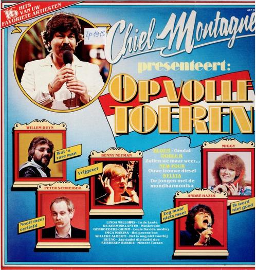 Vinyl, LP    /   Chiel Montagne Presenteert "Op Volle Toeren, Cd's en Dvd's, Vinyl | Overige Vinyl, Overige formaten, Ophalen of Verzenden