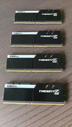 32GB (8GBx4) G.SKILL Trident Z RGB DDR4 PC4-25600 3200MHz, Computers en Software, RAM geheugen, Ophalen, 32 GB, DDR4, Zo goed als nieuw