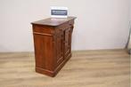 Biedermeier Houten 2-Deurs Meidenkastje