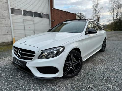 Mercedes C220 CDI Edition AMG Automaat Night Pano 2017 170PK, Autos, Mercedes-Benz, Entreprise, Achat, Classe C, ABS, Airbags