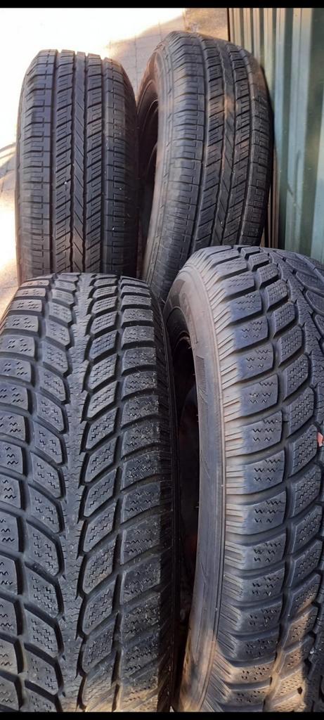 Savero winterbanden 4 stuks, amper 50 km gereden, Auto-onderdelen, Banden en Velgen, Winterbanden, Ophalen