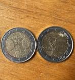 Lot de 2 pieces rare de 2 euro simone Veil, Ophalen of Verzenden