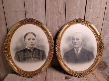 Vintage kaders (fotolijsten) beschikbaar voor biedingen