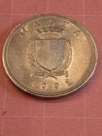 MALTA 25 Cents 1991, Ophalen of Verzenden, Losse munt, Overige landen