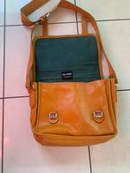 Sac Paul Marius en cuir – camel  35 x 30 cm, Bijoux, Sacs & Beauté, Enlèvement, Comme neuf, Vert, Cuir