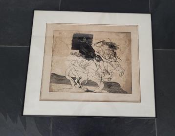 Klassieke kunst van Claude Weisbuch (handgesigneerd) beschikbaar voor biedingen